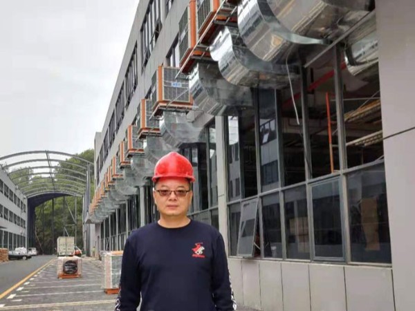 廠房車間安裝蒸發式冷風機 改善工作環境